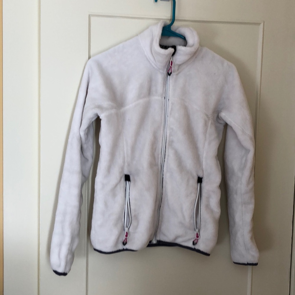 Fleece zip up coat by CMP